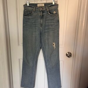 Reformation Liza High Straight Jeans